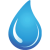 Touch icon of water drop
